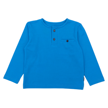 Boy's pocket T-shirt blue Mimi 5061-151124-35