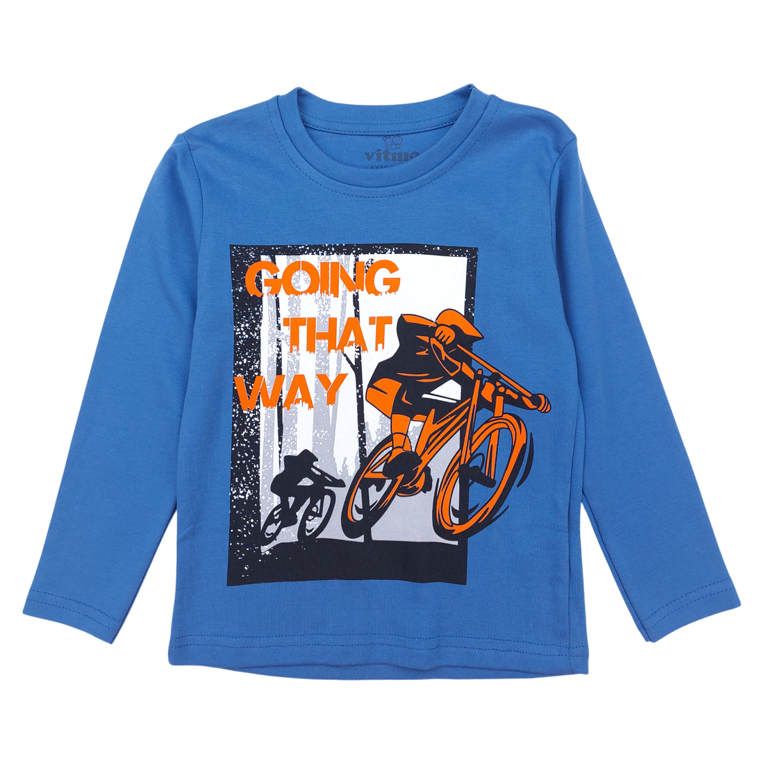 Boy's bike pajama blue Vitmo 36421-271124-35