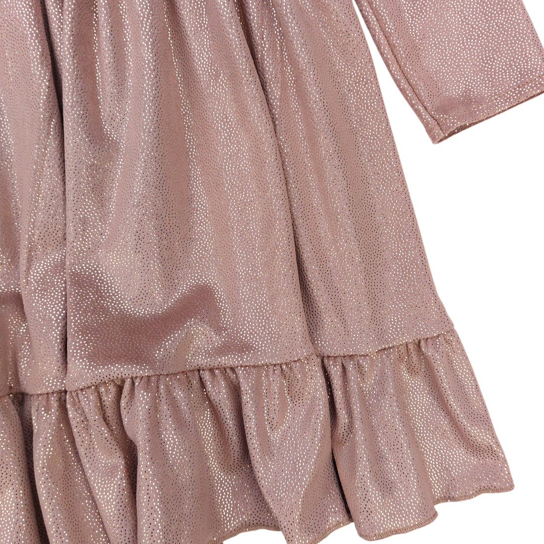 Velvet dress for girls beige Katerina 12992-161224-1