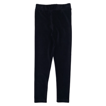 Legginsy prążek dziewczęce czarny Timi 54001-181224-14