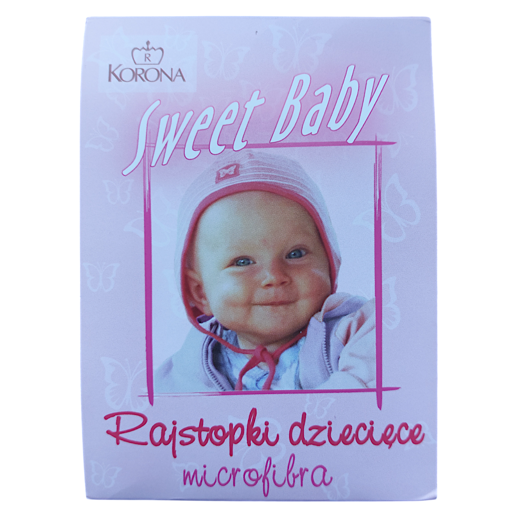 Rajstopki dziecięce microfibra kremowe Korona 2467-6525