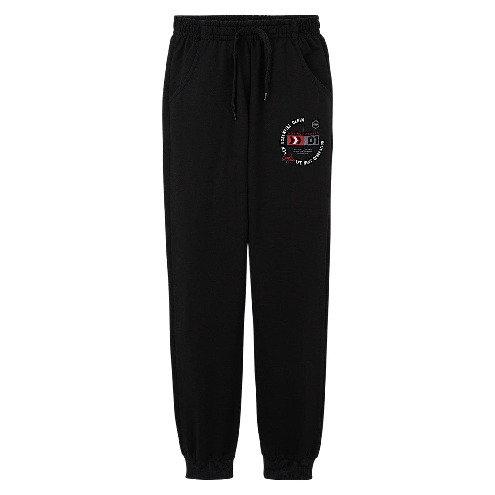 Boys casual sweatpants black Breeze 21280-12225-14