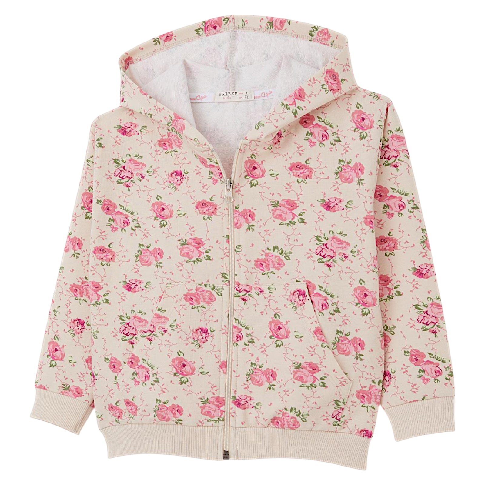 Bluza róża dziewczęca beż Breeze 21531-14425