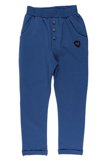 Spodnie wizytowe z dresówki chłopięce jeans Breeze 22050-12925 kolor jeans