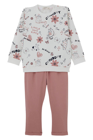 Dres kotki dziewczęcy różowy Breeze 22303-1426-40