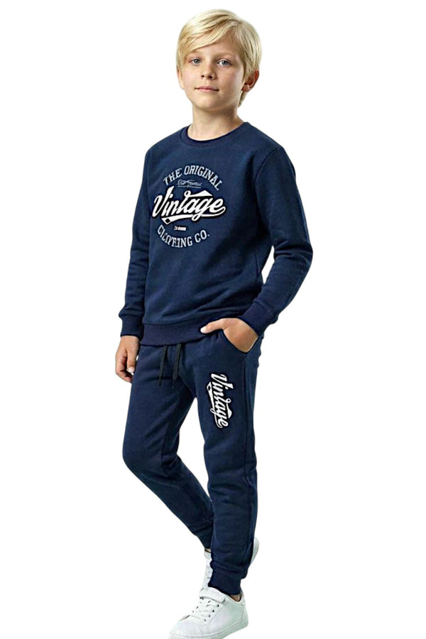 Dres Vintage chłopięcy granatowy Breeze 22321-21225-23