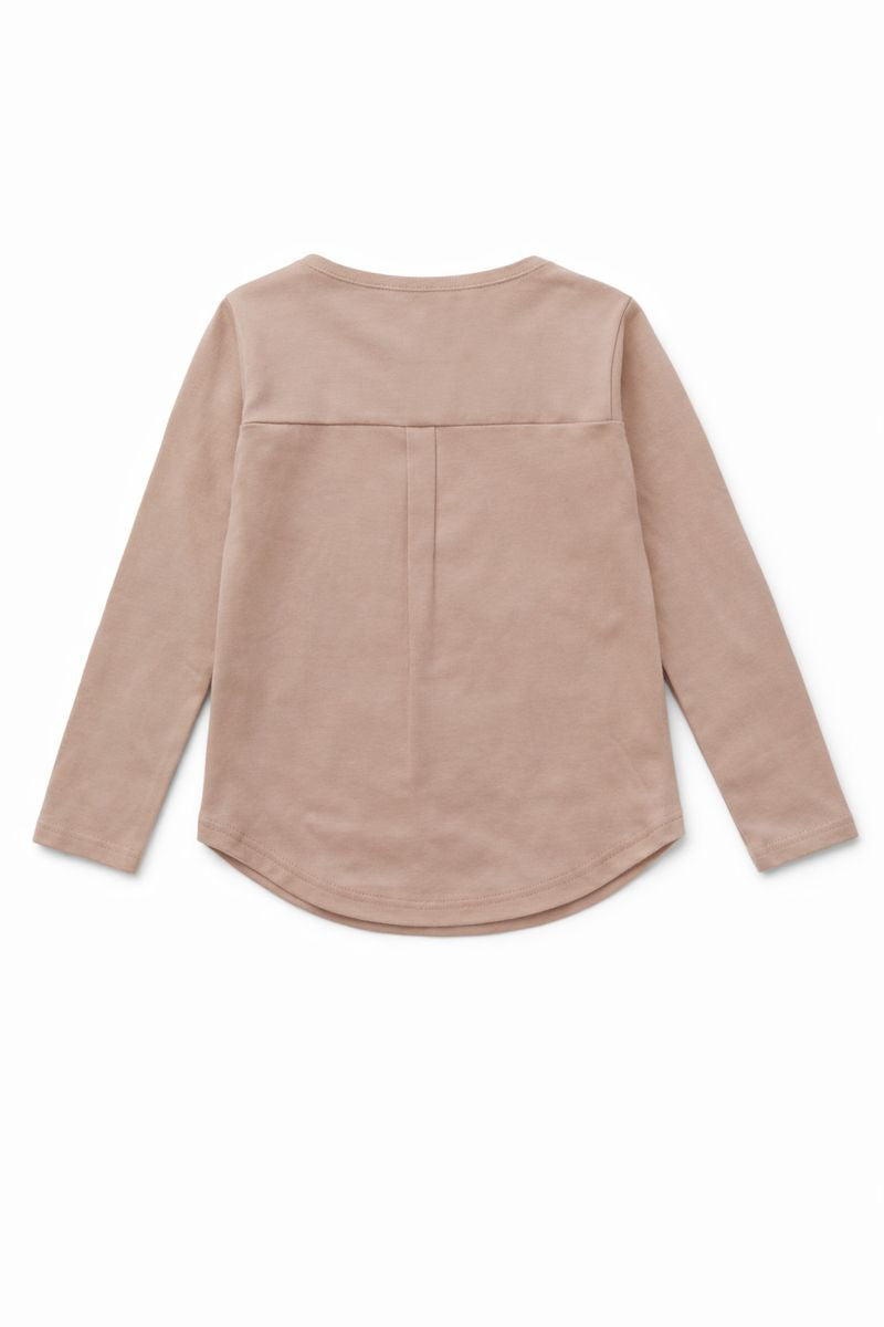 Tunika dziewczęca z kotkami beżowa Magiell 2348-121225-1