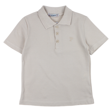 Koszulka polo chłopięca beż Lacosta Pengim 2375-14425
