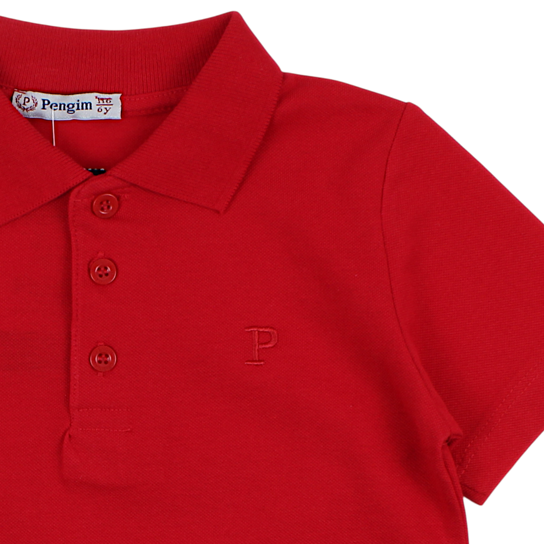 Koszulka polo Lacosta chłopięca czerwony Pengim 2375-14425-18