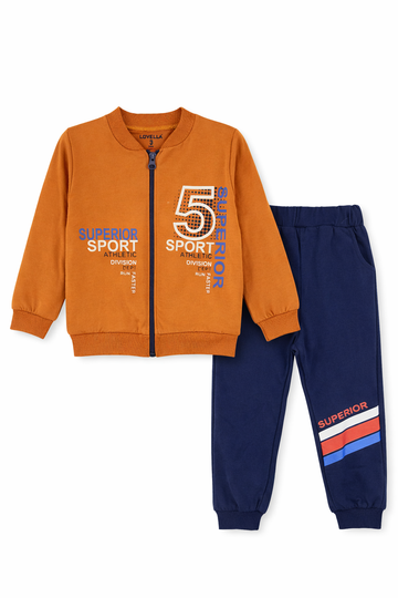 Dres sportowy chłopięcy pomarańczowy Lovella 24015-9326