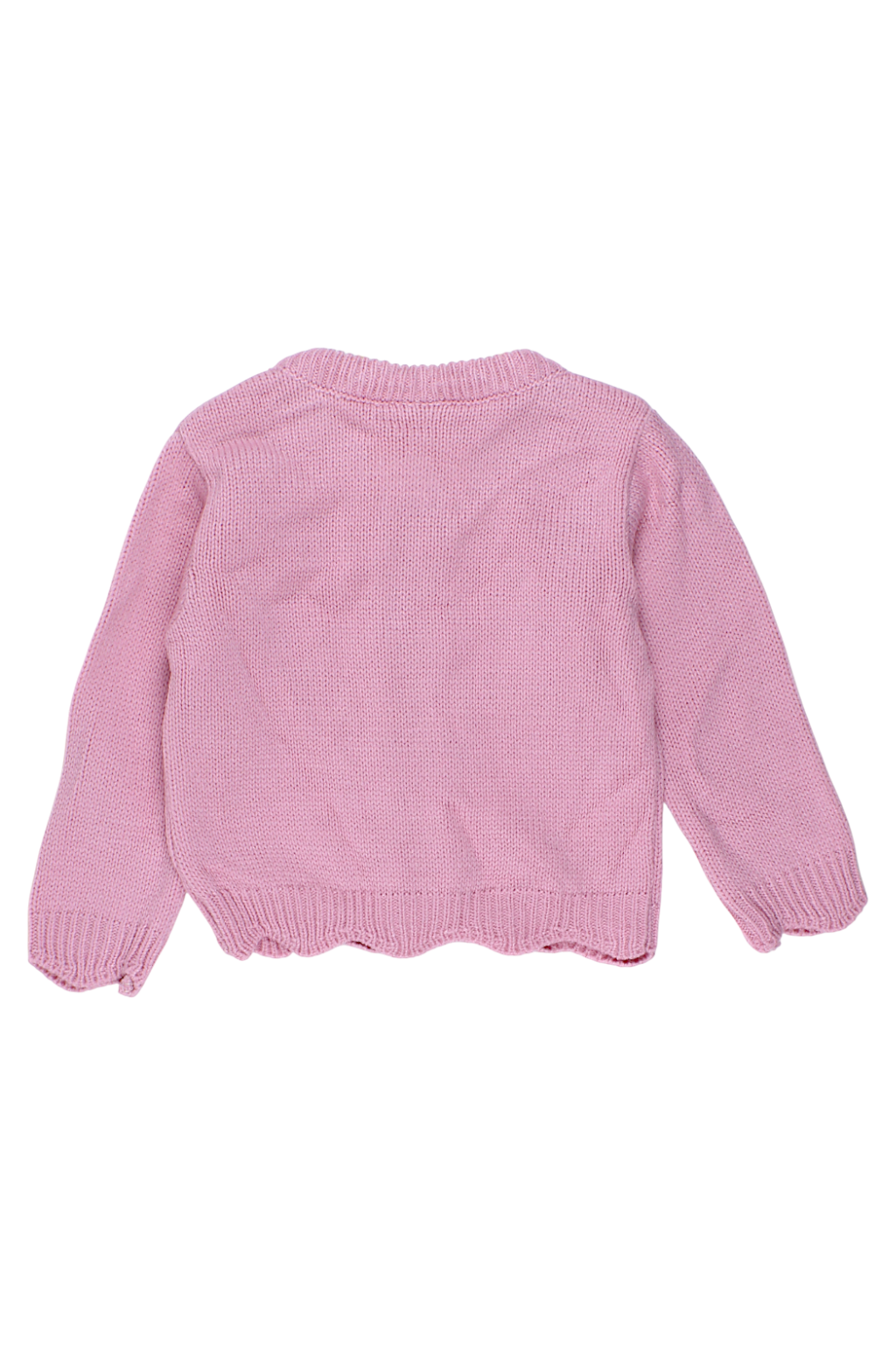 Sweter rozpinany dziewczęcy różowy Angora Gold 2417-11925