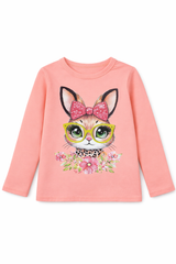 Bluzka dziewczęca morela Dassi 24880-9326-33