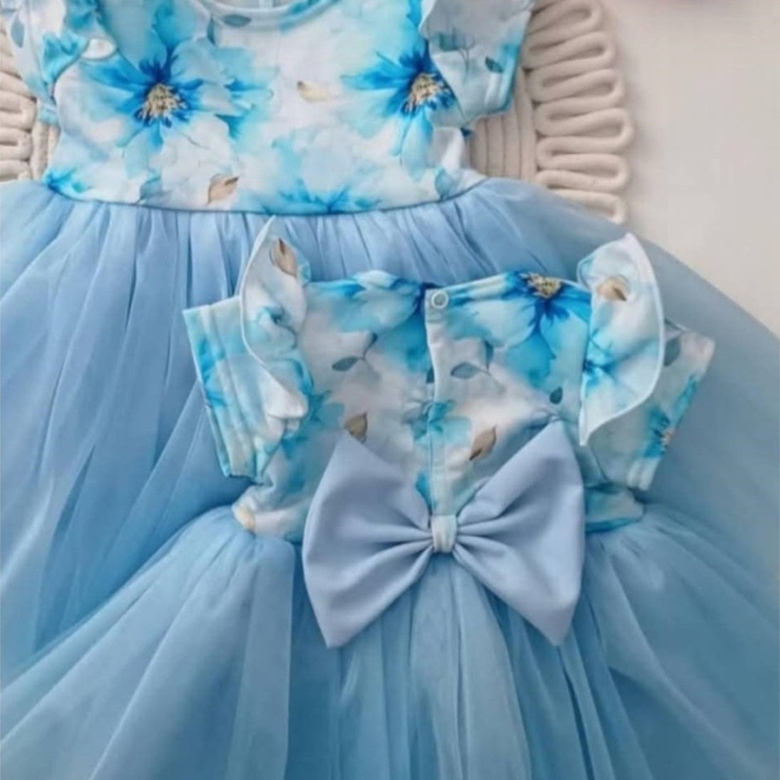 Sukienka tiulowa niebieska dziewczęca Guliwerkids 2819-6525, kolor niebieski, producent Guliwerkids, numer produktu 2819-6525
