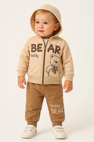 Dres Bear chłopięcy beżowy Star 2860-5625