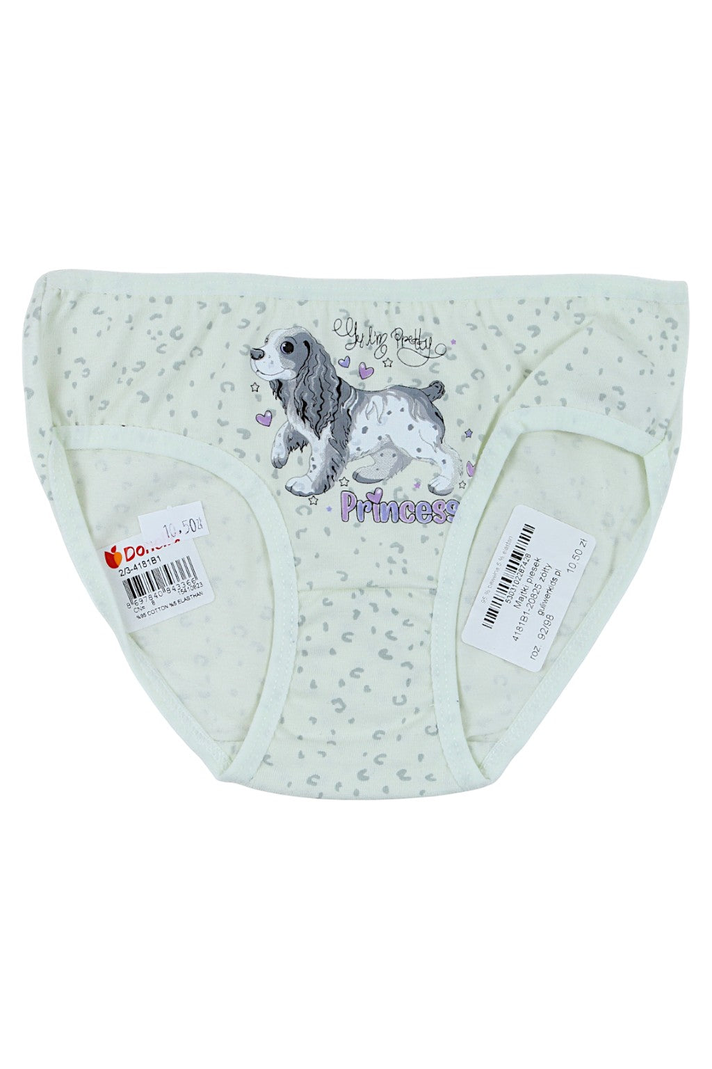 Majtki dziewczęce żółte Donella 4181B1-20825