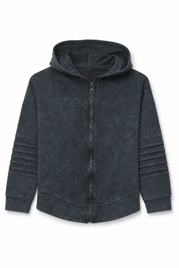 Bluza dekatyzowana rozpinana chłopięca granat Despacito 4148-25826