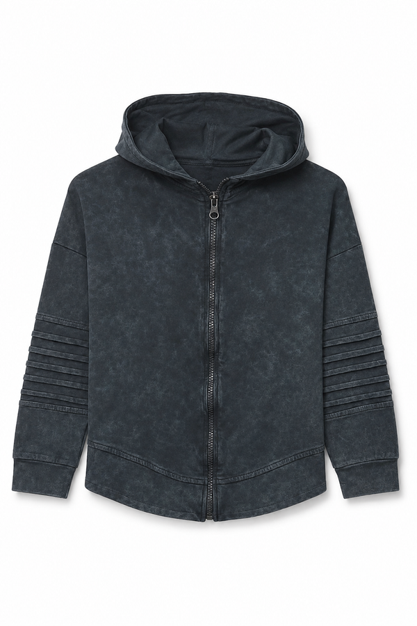 Bluza dekatyzowana rozpinana chłopięca granat Despacito 4148-25826