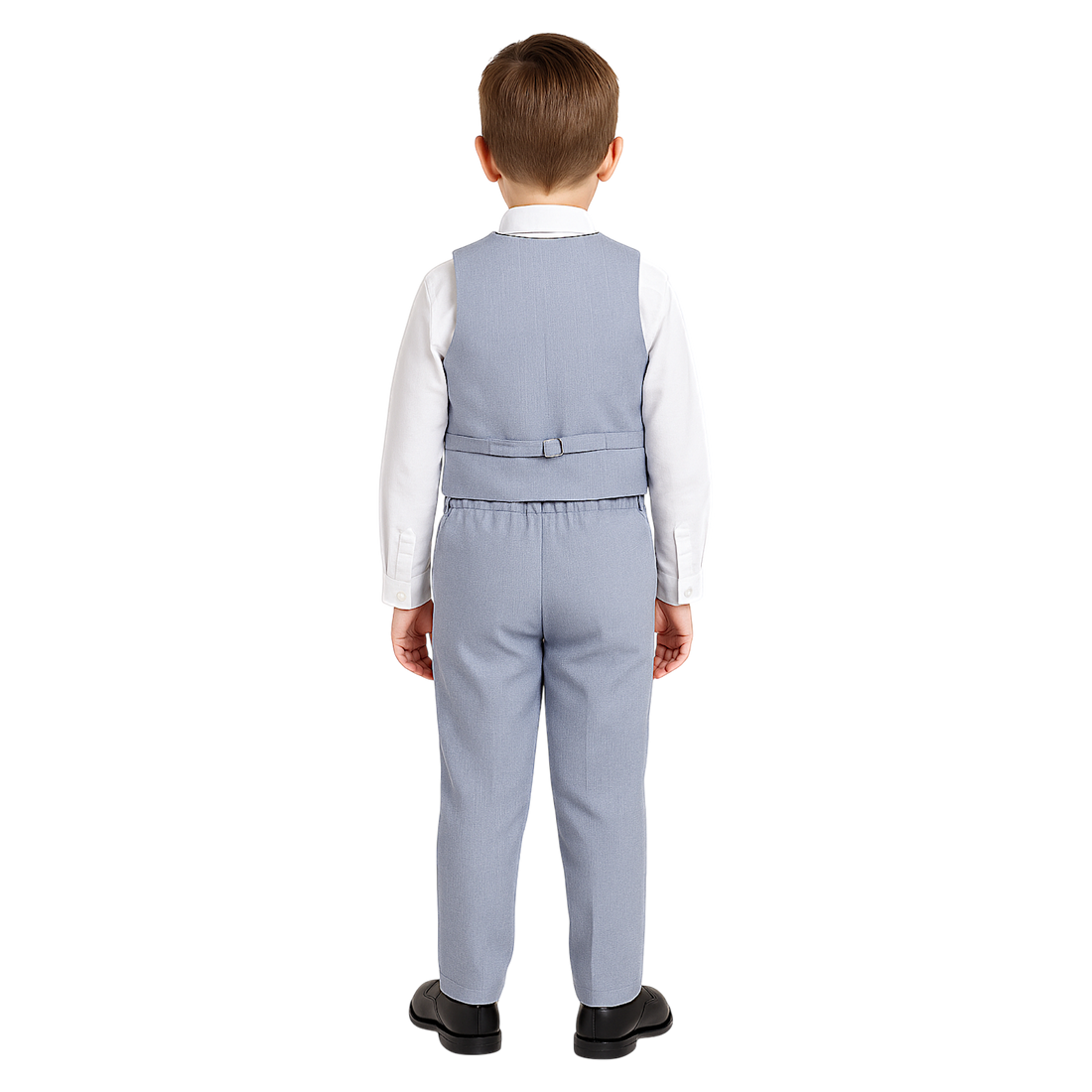 Elegant 4-piece boy's set blue Efbey 4403-13525-35