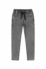 Spodnie joggery soft chłopięce szary Gocer 4586-161225-42