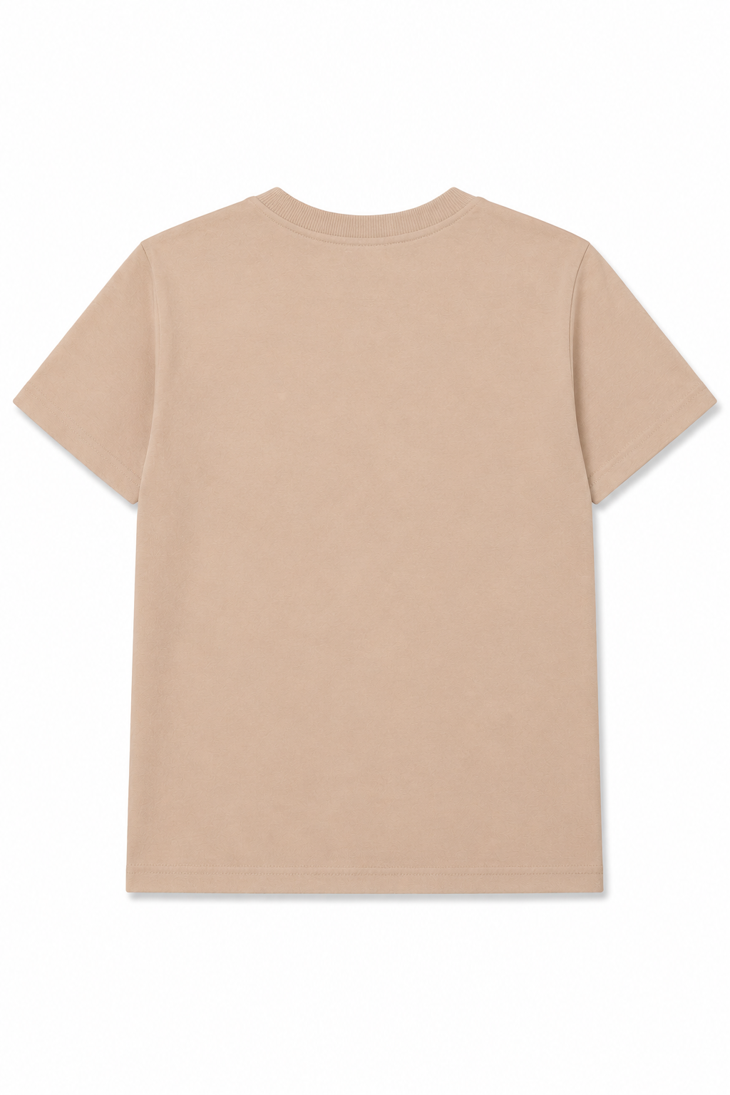 T-shirt z kotkiem dziewczęca beżowa Qba 5110-9526-1