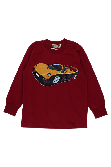 Bluzka auto chłopięca bordowy Your Word 5410-20825