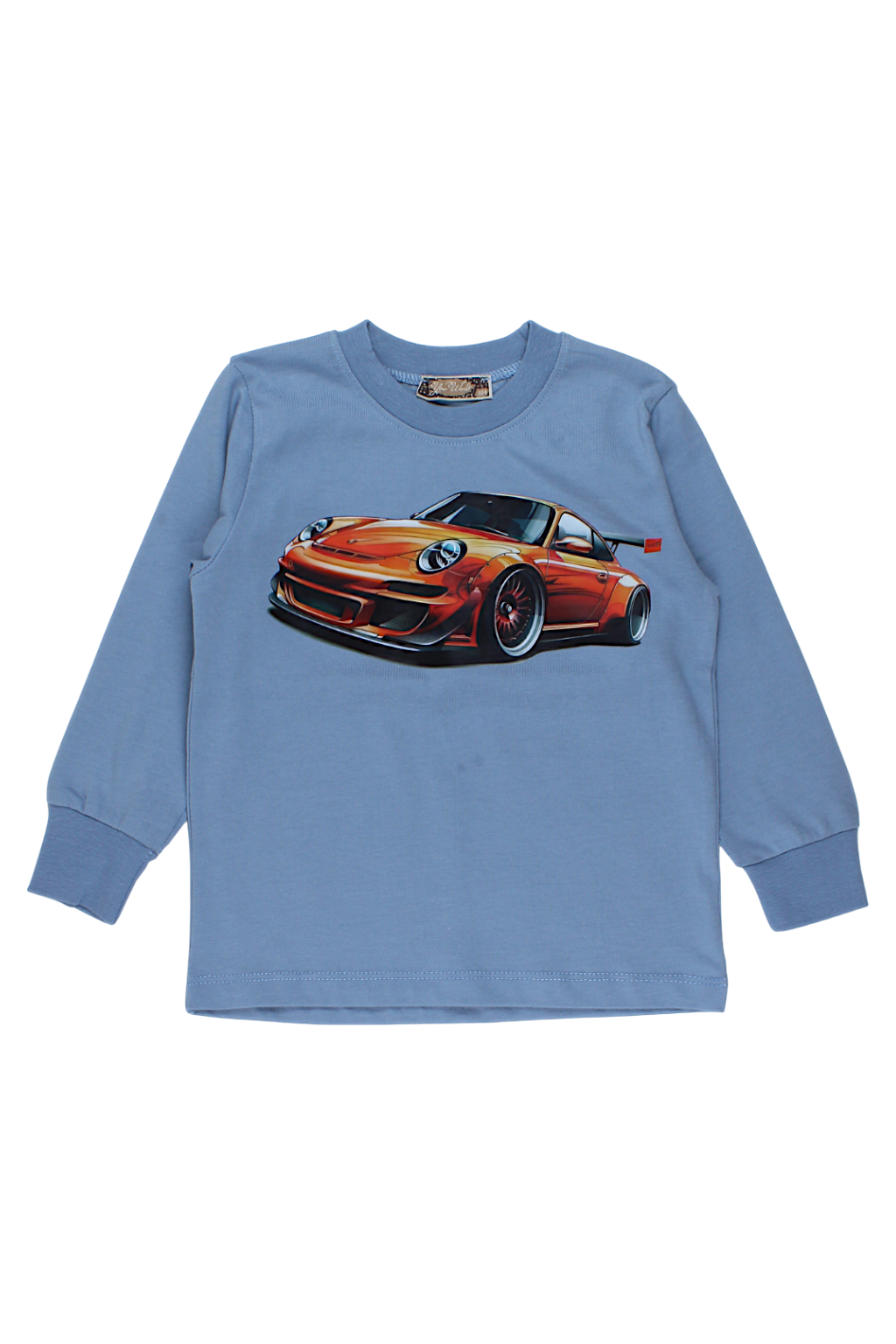 Bluzka auto chłopięca niebieski Your Word 5410-20825-35