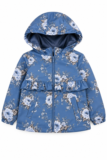 Kurtka softshell dziewczęca niebieska Zula 6086-1926