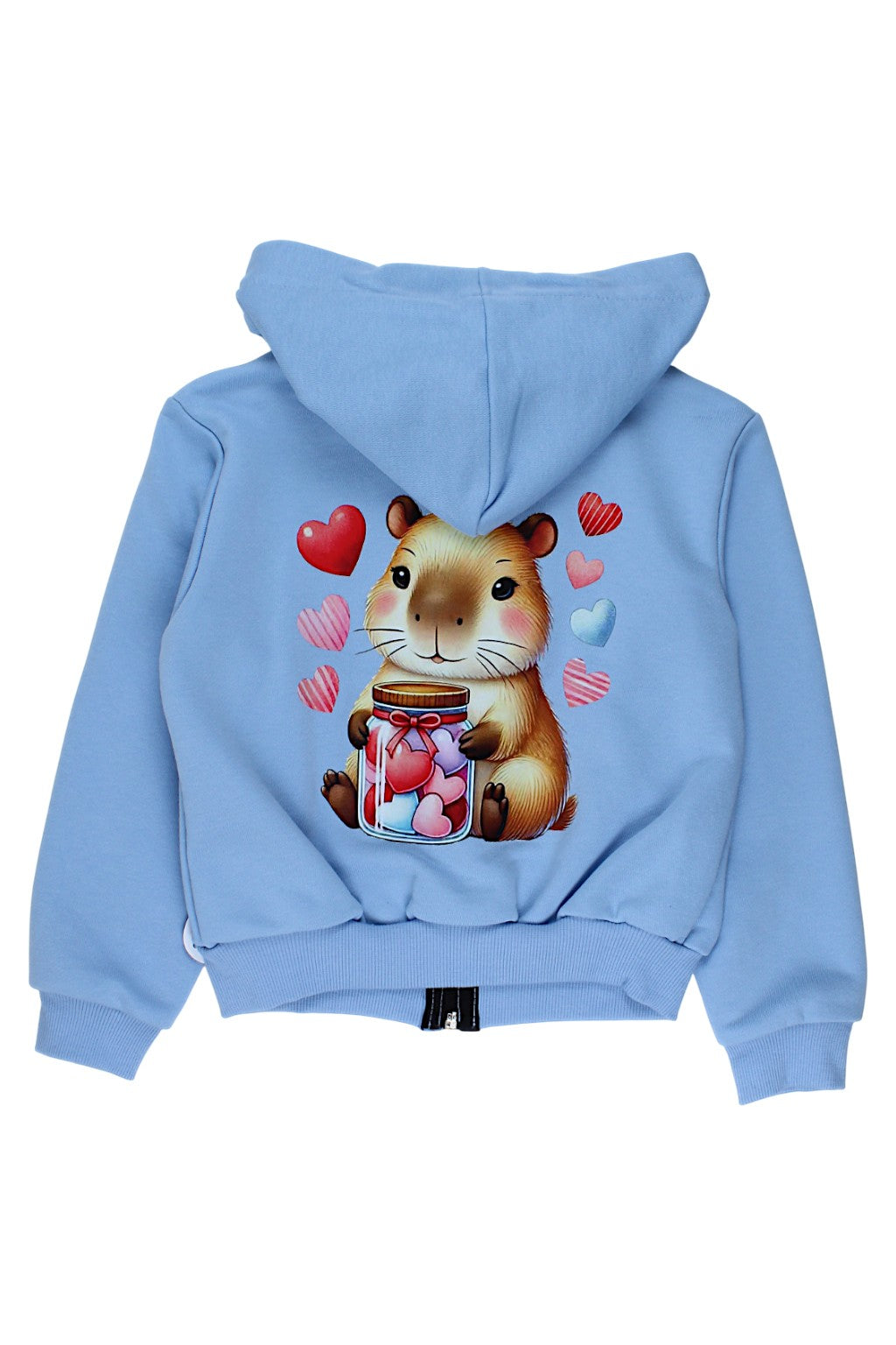 Bluza dziewczęca niebieska Gremtex 6262-26925