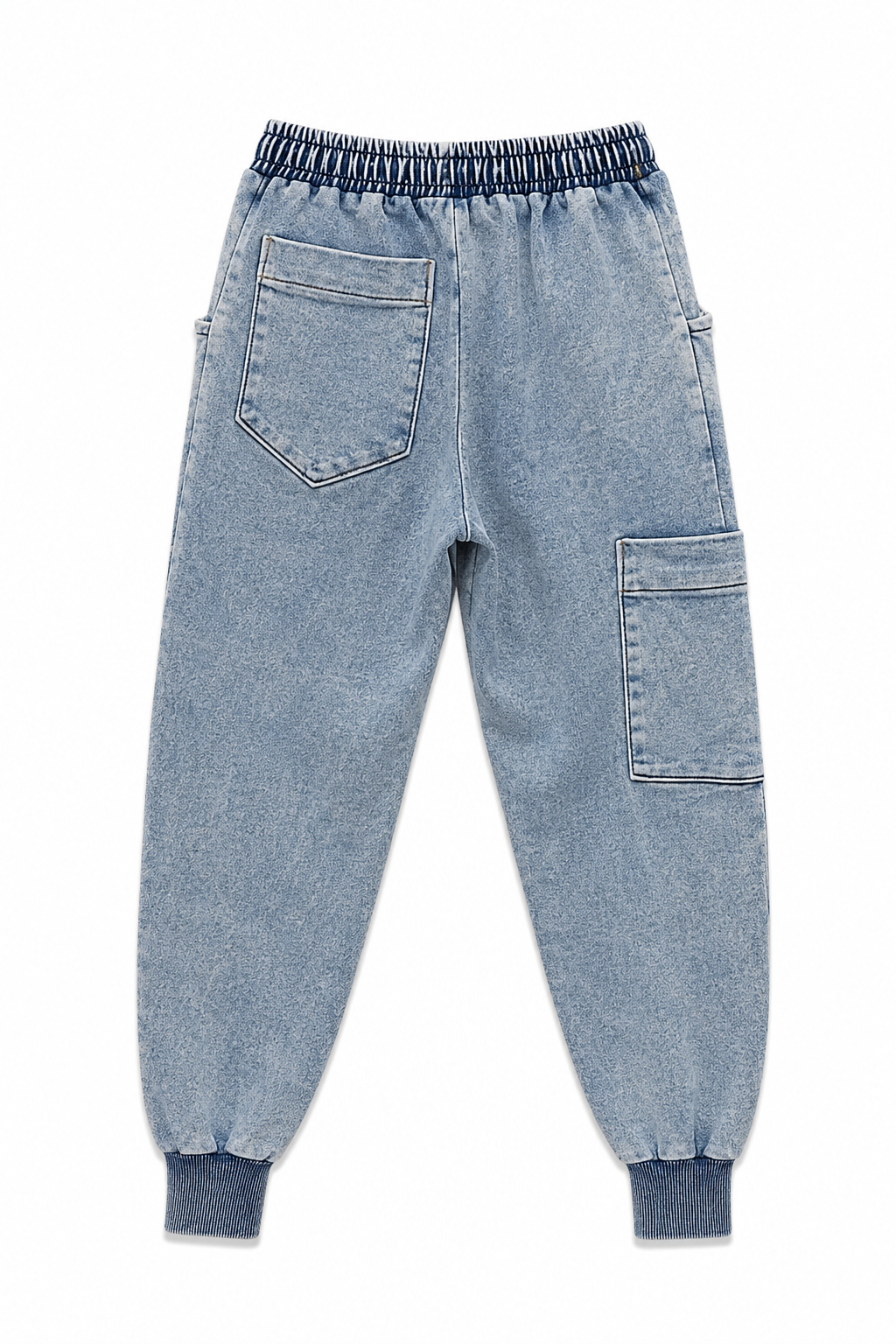 Spodnie joggery soft chłopięce jeans Kamir, kolor jeans, producent Kamir, numer produktu 6900-29526-26