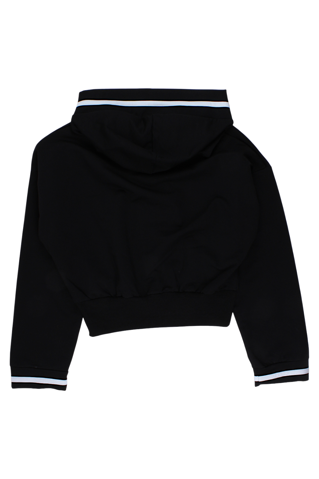 Bluza rozsuwana dziewczęca czarna Bermini 8076-28825