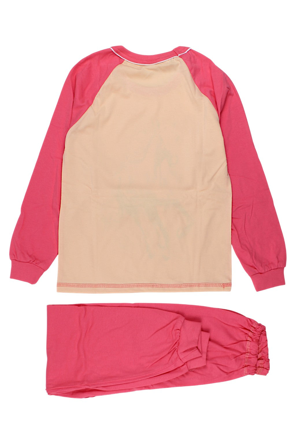 Piżamka dziewczęca morelowa Sukces 8097-221025