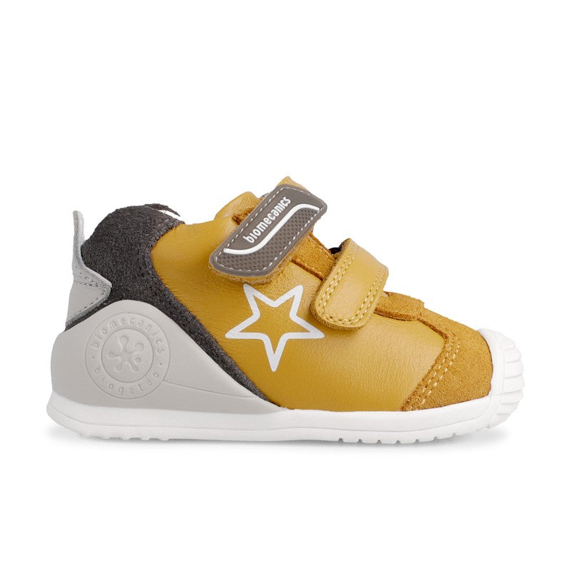 Biomecanics Sneakersy chłopięce 211145-B żółty -  - #tag1# - #tag2# - #tag3# - #tag4#