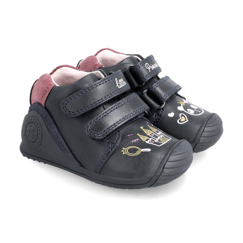 Biomecanics Sneakersy dziewczęce 211112-A granatowy -  - #tag1# - #tag2# - #tag3# - #tag4#