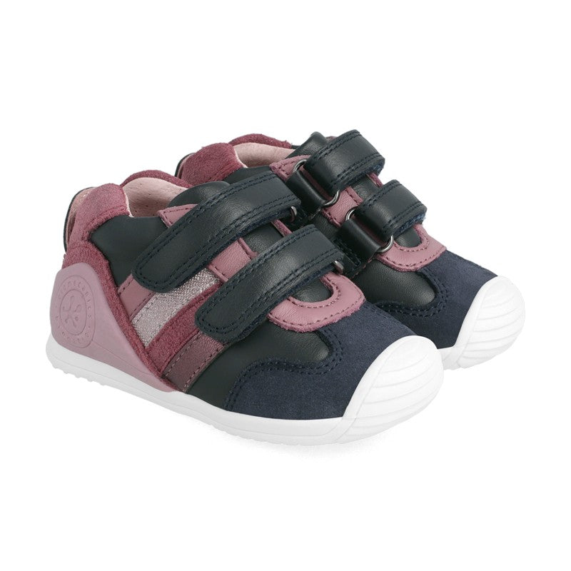 Biomecanics Sneakersy dziewczęce 211125-A granatowy -  - #tag1# - #tag2# - #tag3# - #tag4#