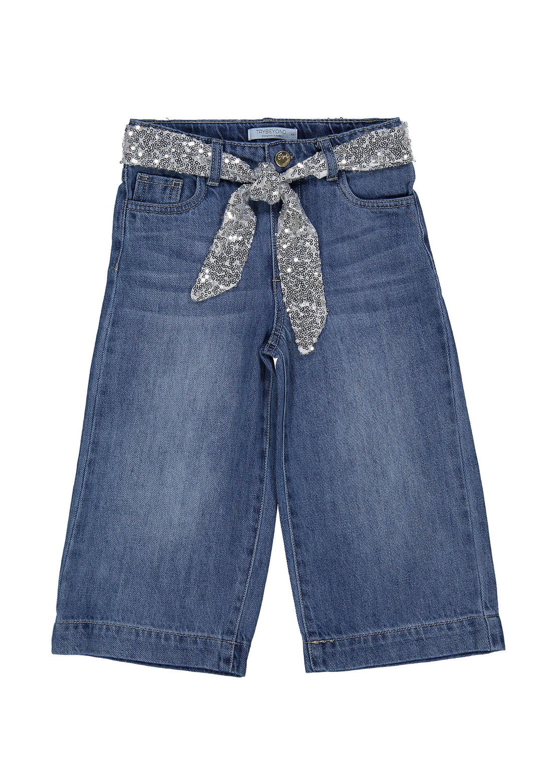 Birba&Trybeyound 62998-00-60A Spodnie dzwony kolor niebieski -  - #tag1# - #tag2# - #tag3# - #tag4#