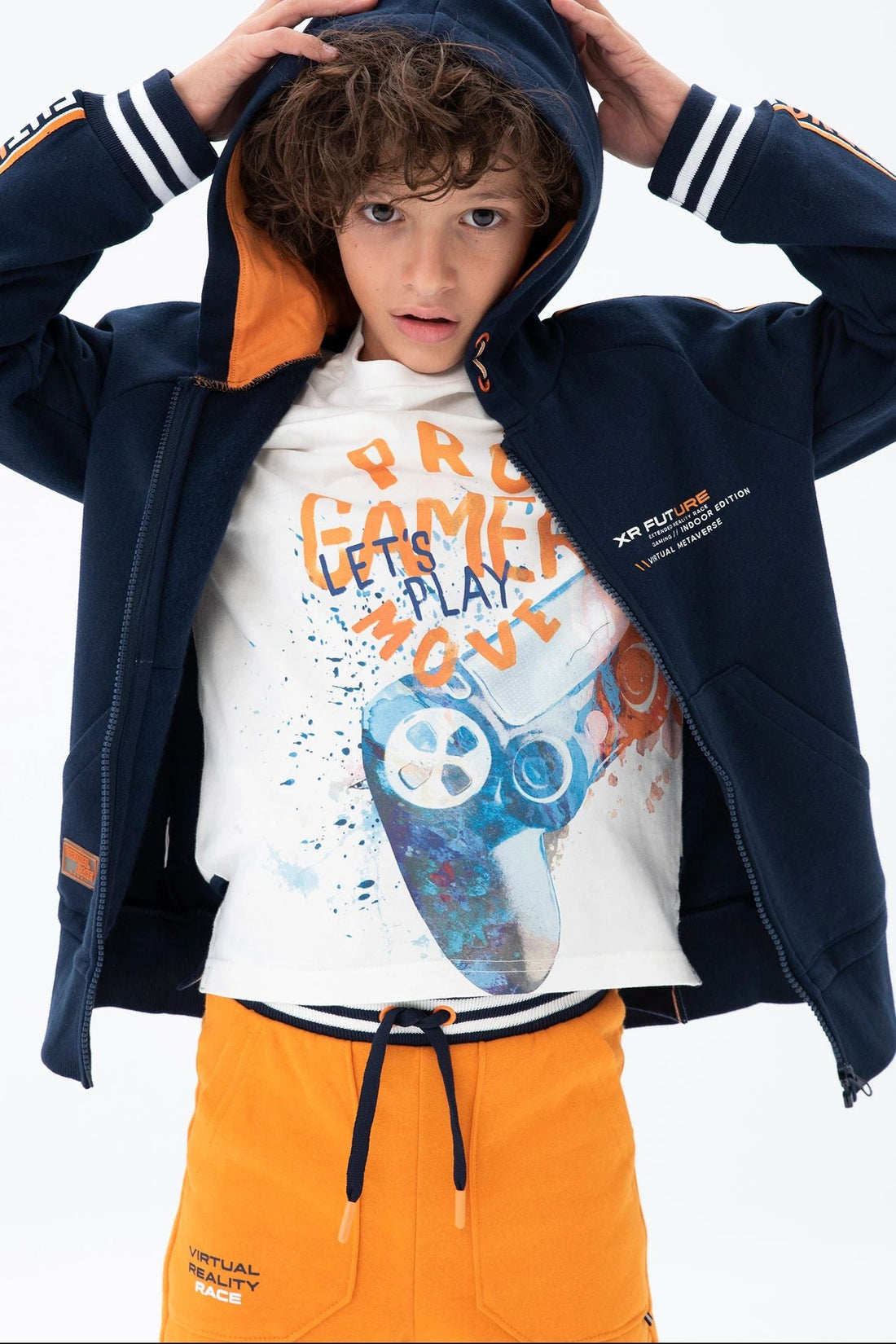 Bluza Boboli 517115-2440 kolor granat -  - #tag1# - #tag2# - #tag3# - #tag4#