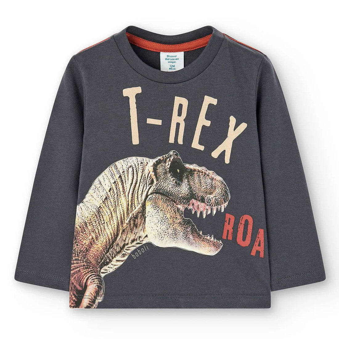 Bluzka Boboli 337104-8116 kolor antracyt -  - #tag1# - #tag2# - #tag3# - #tag4#