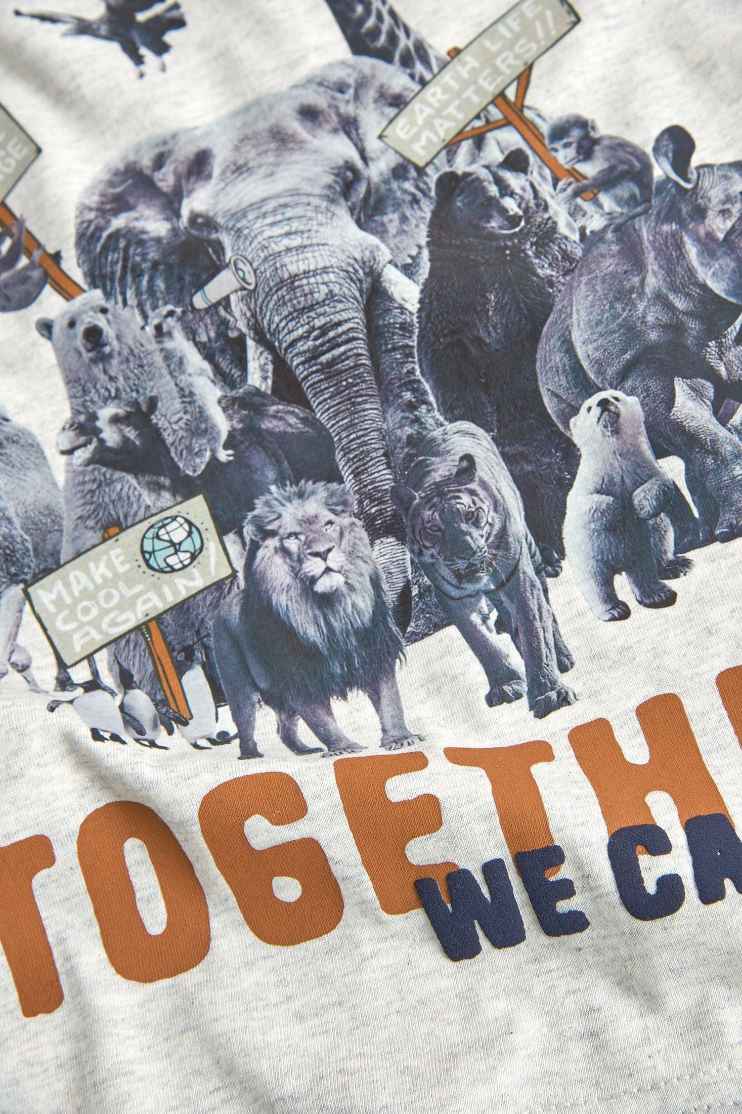 Bluzka Boboli 527037-7359 kolor szary -  - #tag1# - #tag2# - #tag3# - #tag4#