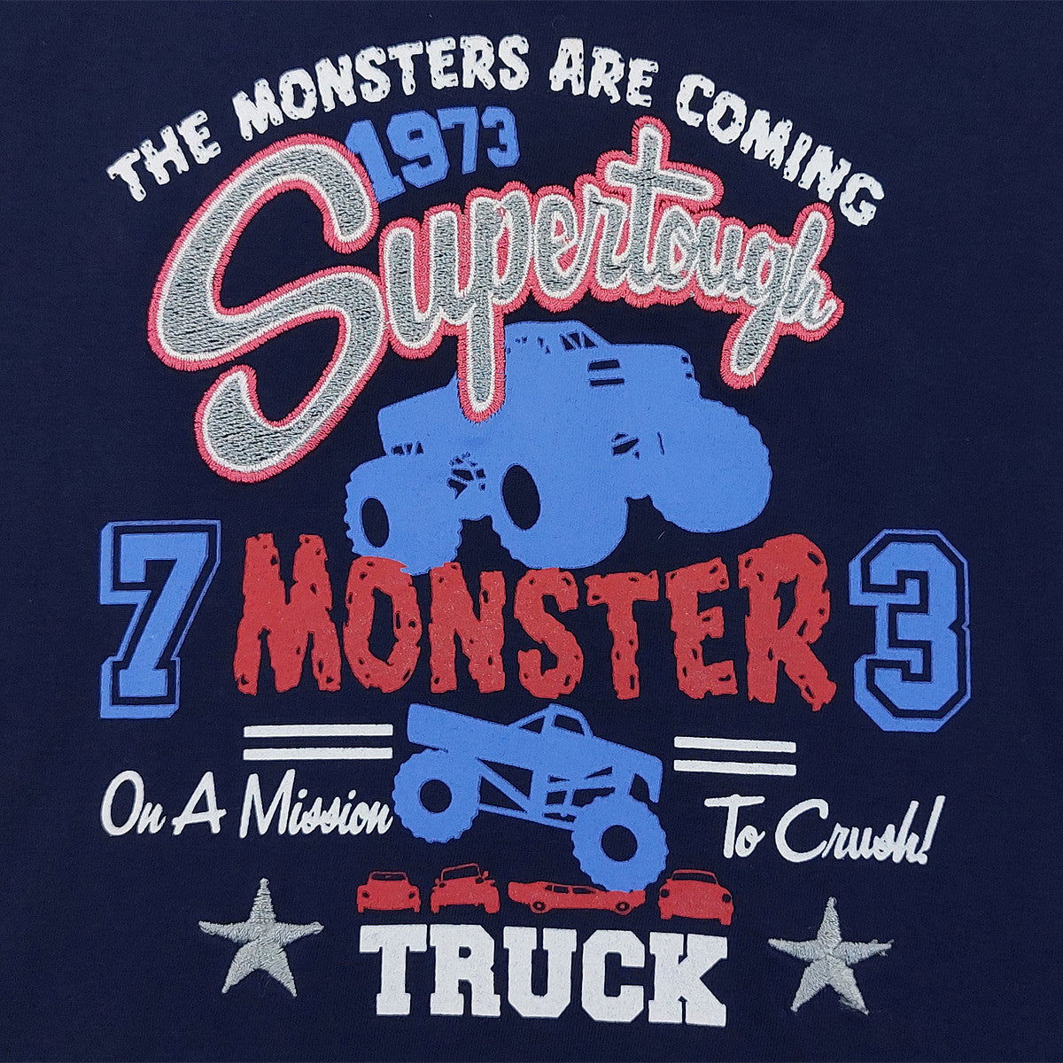 Bluzka Monster chłopak granat 47716-11223  GKMOC -  - #tag1# - #tag2# - #tag3# - #tag4#