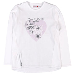 Boboli 464015_1100 bluzka kolor biały