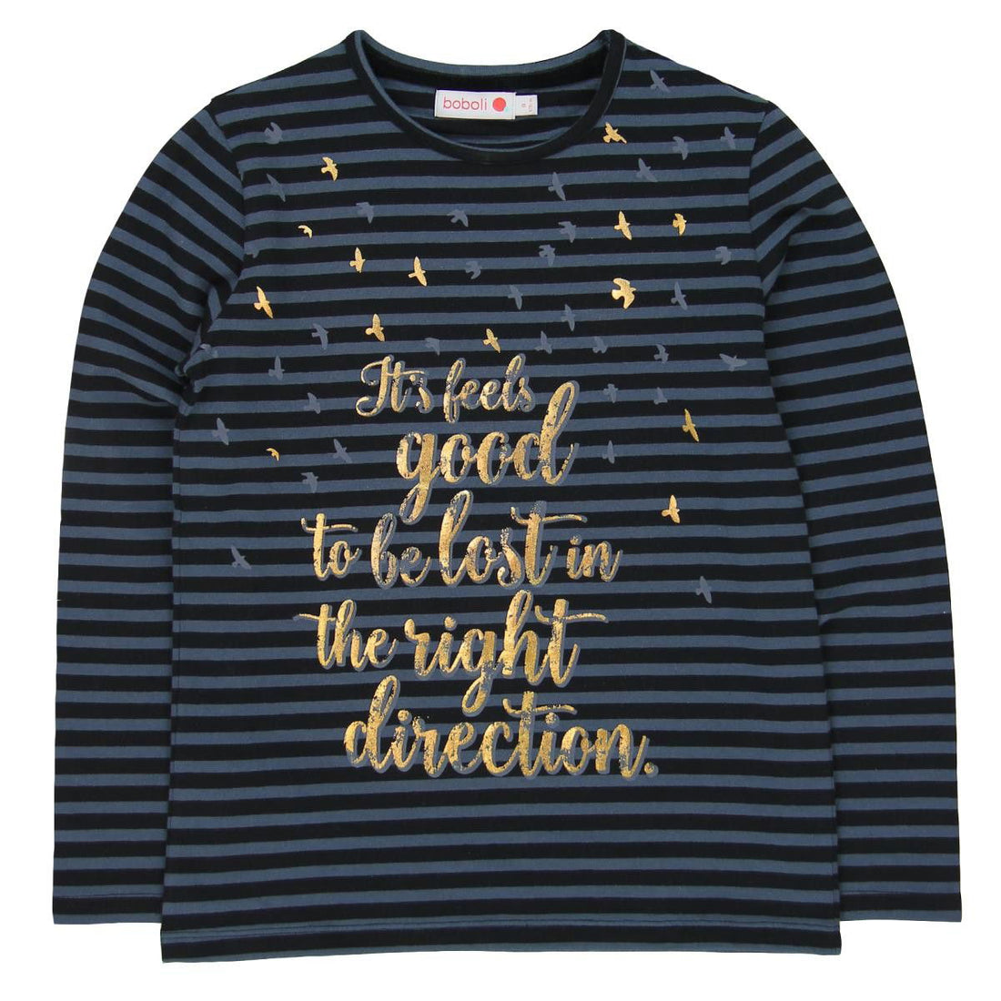 Boboli 474140_9527 bluzka kolor niebieski -  - #tag1# - #tag2# - #tag3# - #tag4#