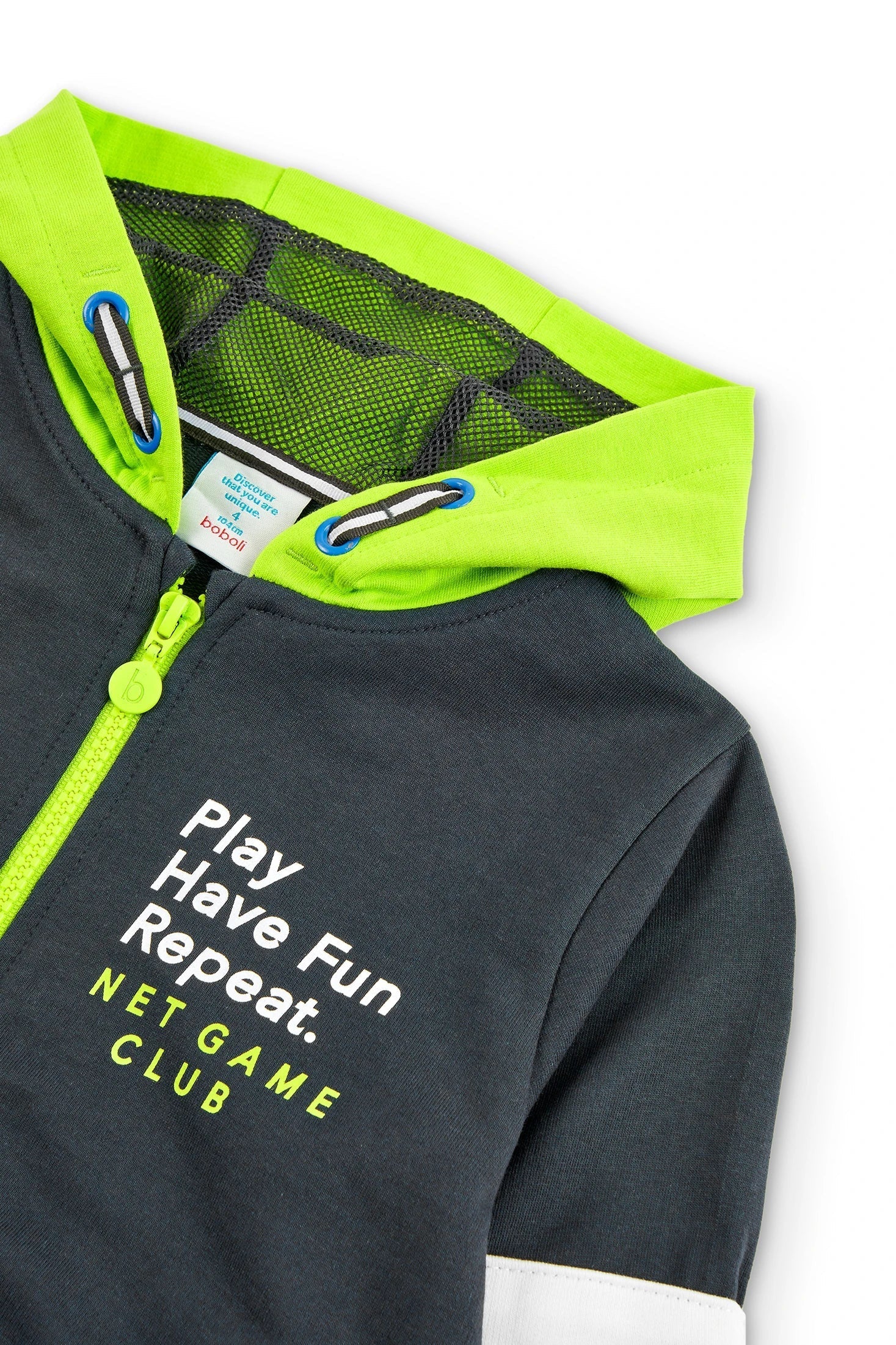 Boboli 506135-8116 Bluza chłopiec kolor antracyt -  - #tag1# - #tag2# - #tag3# - #tag4#