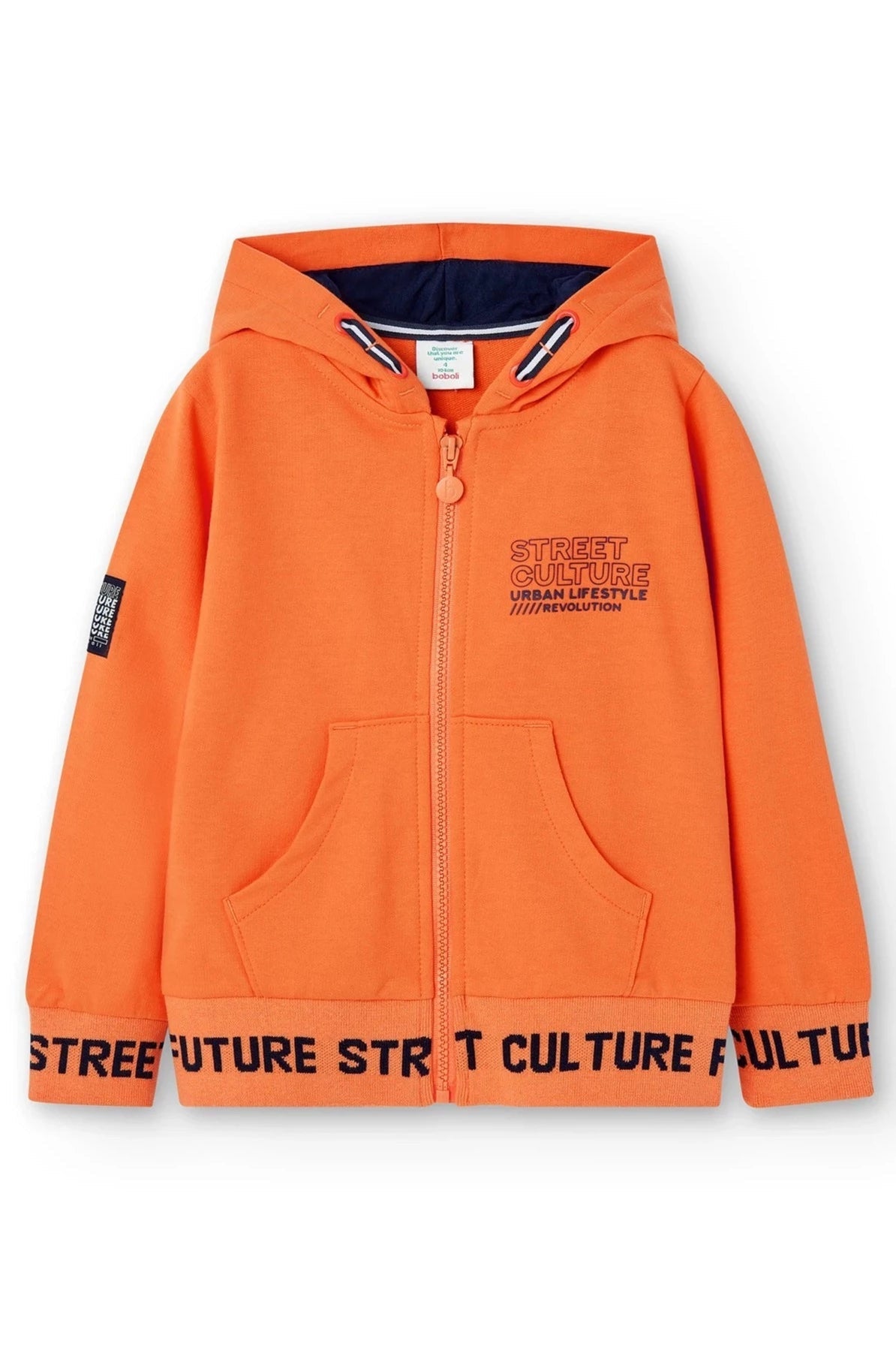 Boboli 516248-5134 Bluza chłopiec kolor marchewka -  - #tag1# - #tag2# - #tag3# - #tag4#