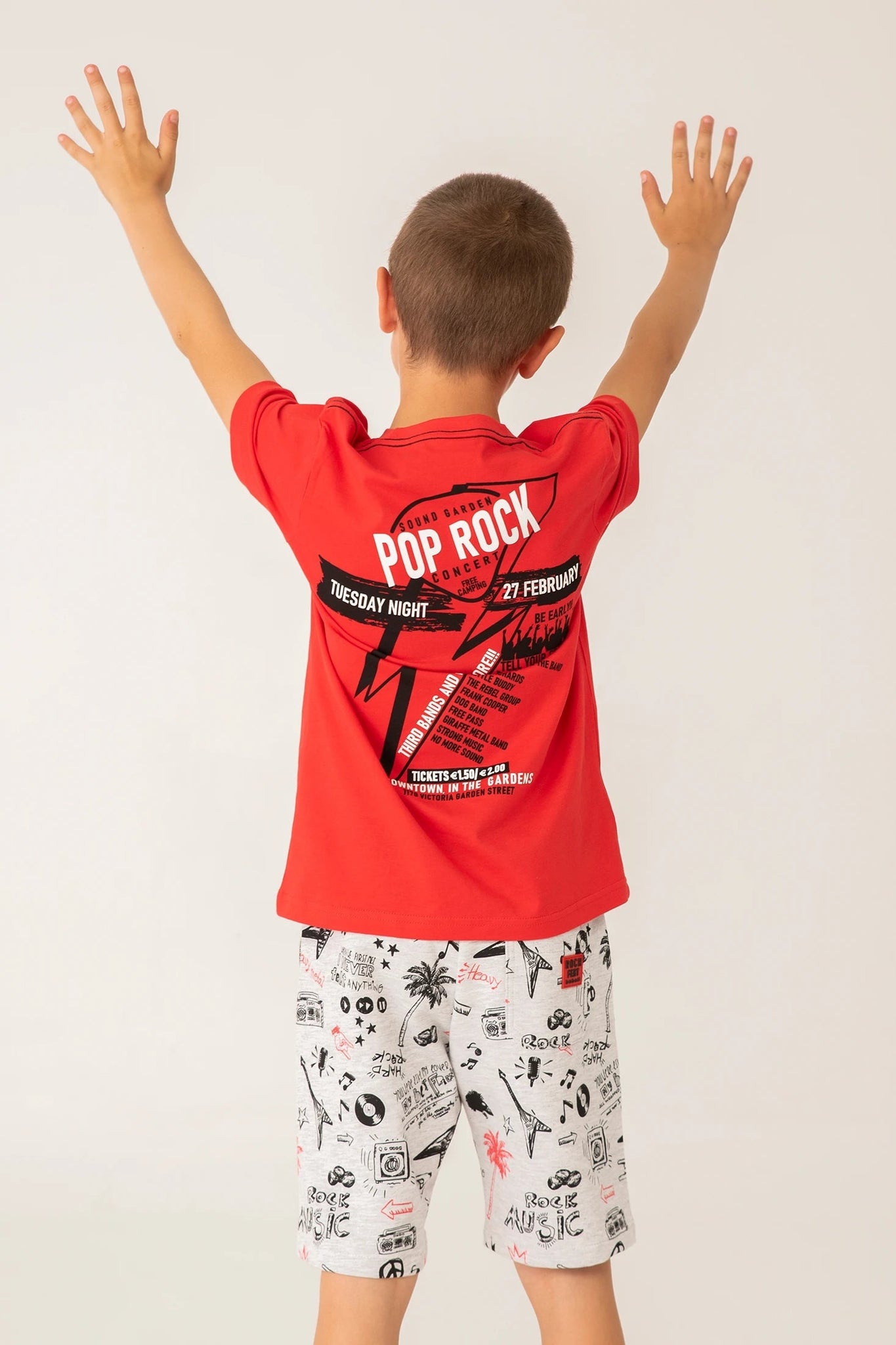 Boboli 526081-3744 T-shirt chłopiec kolor czerwony -  - #tag1# - #tag2# - #tag3# - #tag4#