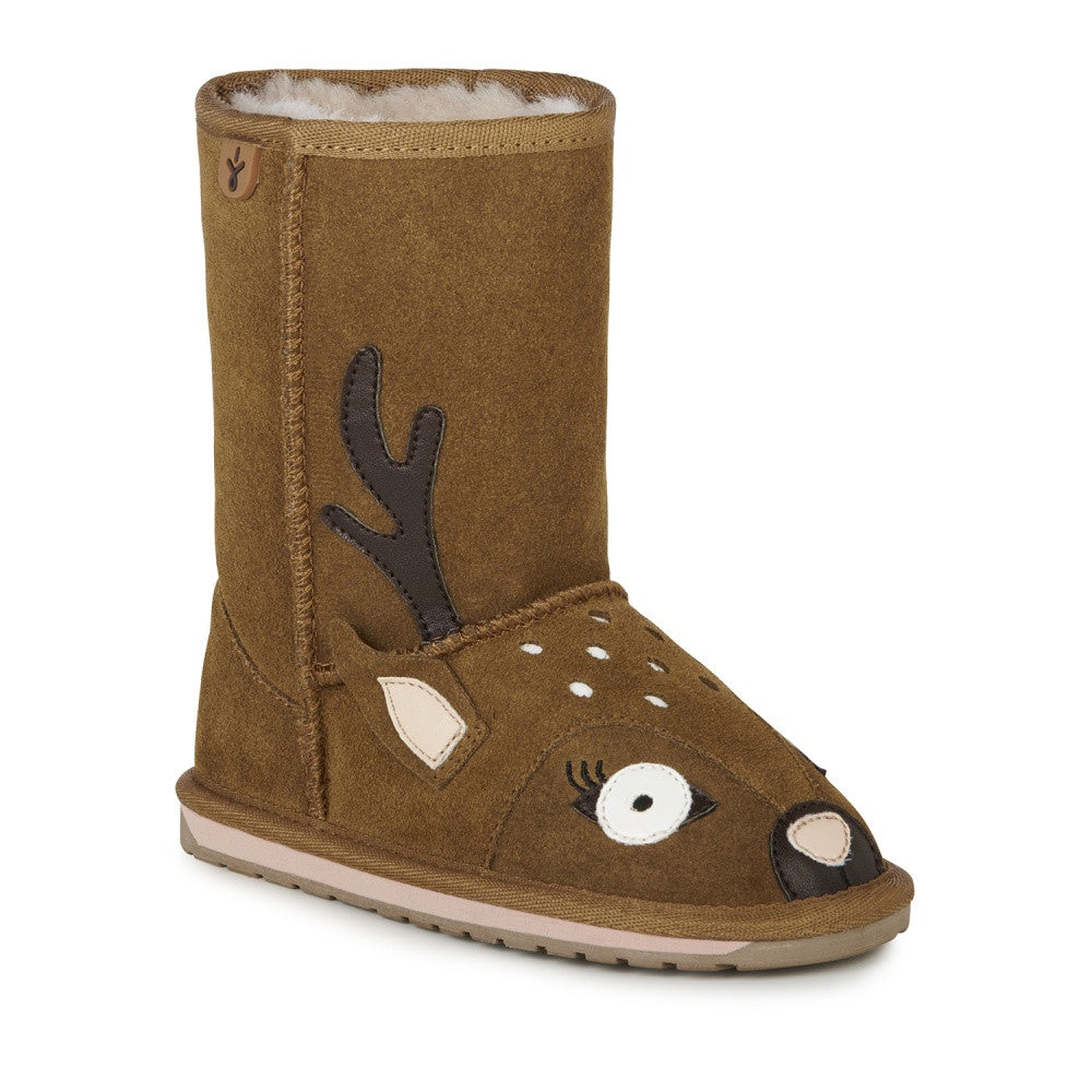 Botki EMU AUSTRALIA Deer K12073-Chestnut brąz -  - #tag1# - #tag2# - #tag3# - #tag4#