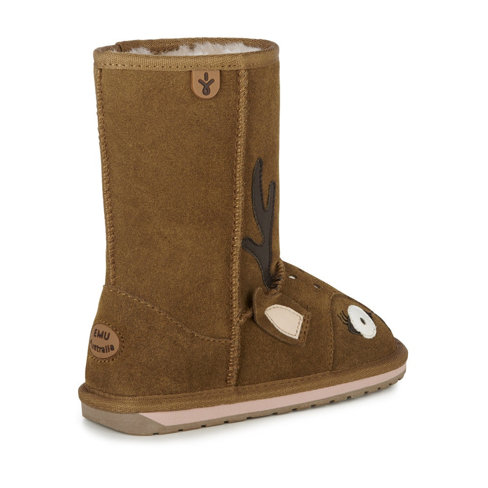 Botki EMU AUSTRALIA Deer K12073-Chestnut brąz -  - #tag1# - #tag2# - #tag3# - #tag4#