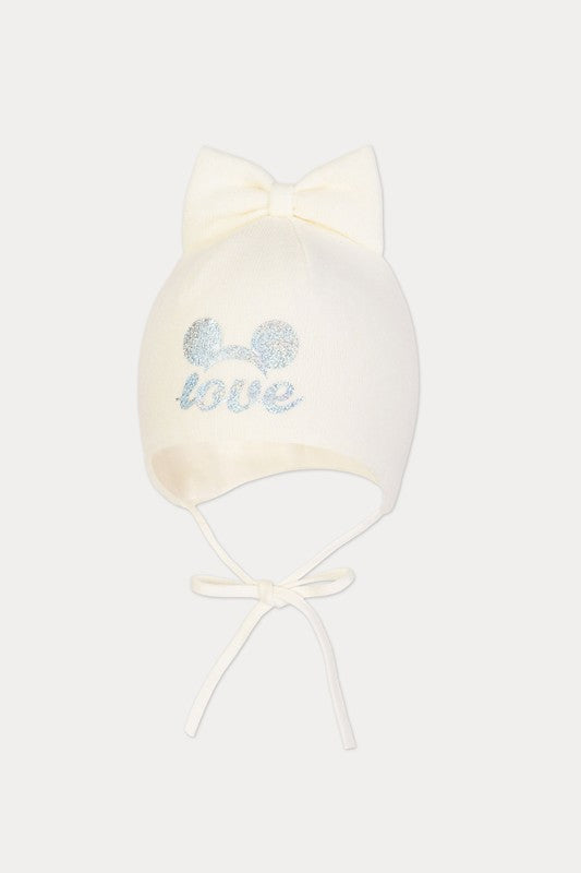 Czapka BEAUTY dla dzieci Broel kolor ecru -  - #tag1# - #tag2# - #tag3# - #tag4#