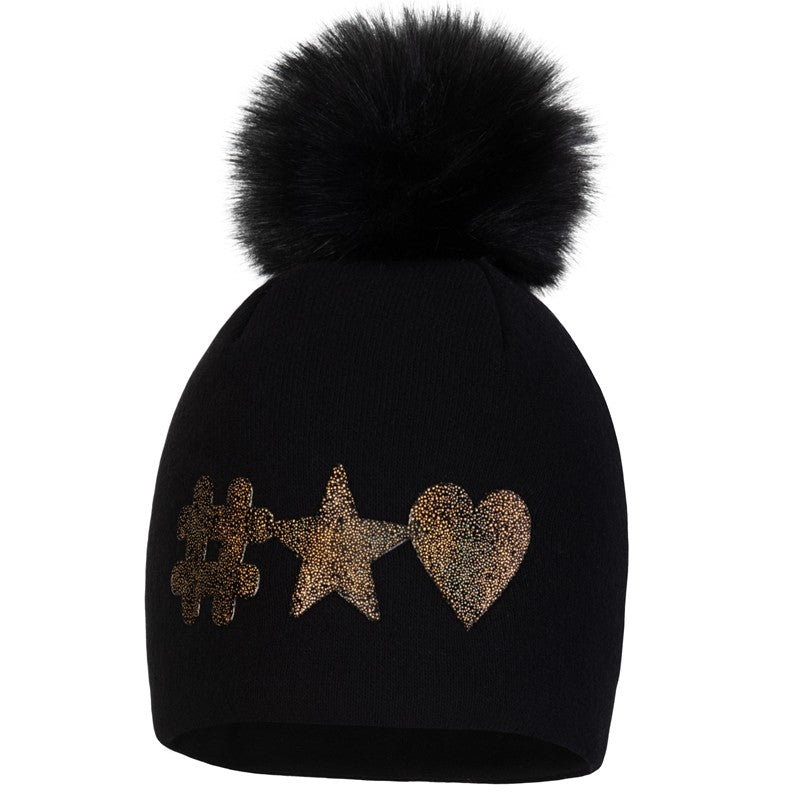 Czapka NENAH dla dzieci Broel kolor czarny -  - #tag1# - #tag2# - #tag3# - #tag4#