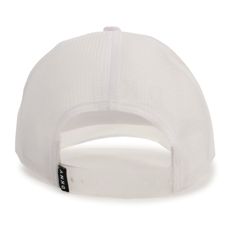 Czapka z daszkiem typu baseball DKNY D31276-10B kolor biały -  - #tag1# - #tag2# - #tag3# - #tag4#