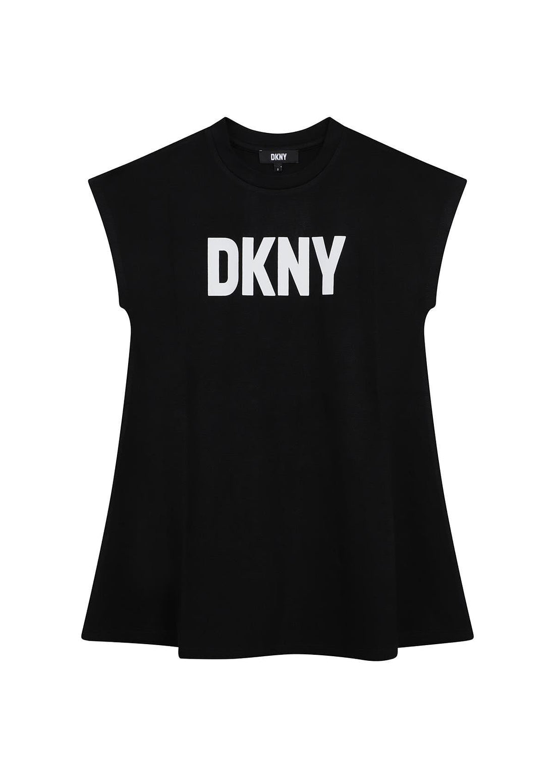 DKNY D32863-09B Sukienka codzienna dziewczynka kolor czarny -  - #tag1# - #tag2# - #tag3# - #tag4#